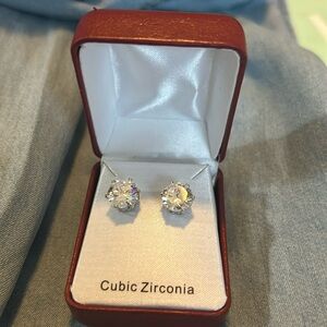 Cubic zirconia earrings